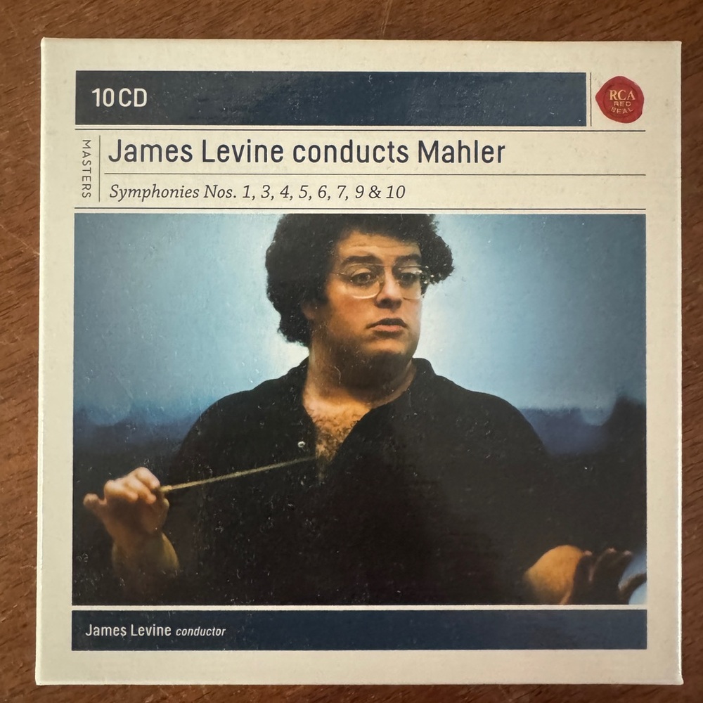 RCA Masters: James Levine Conducts Mahler 10 CD Set